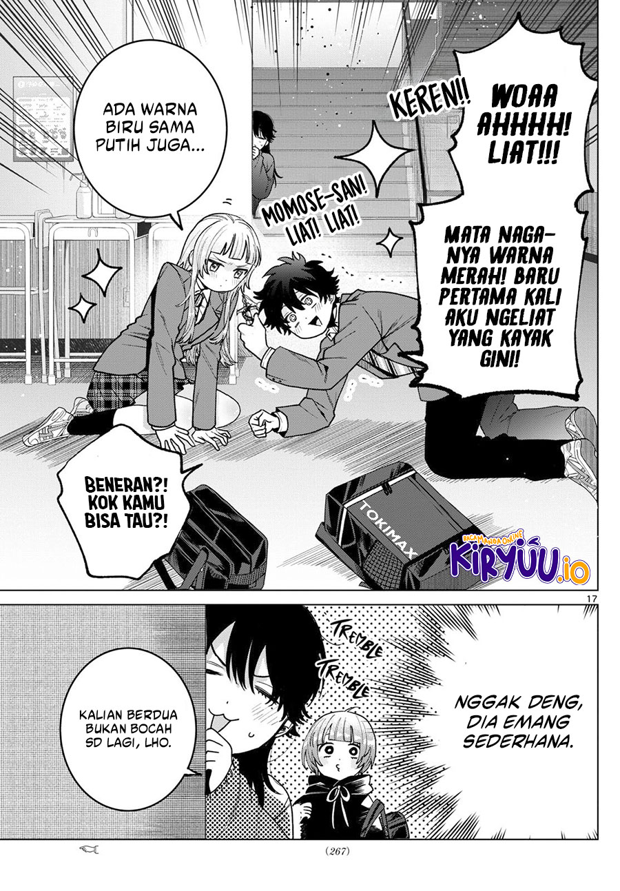 Halaman 18 dari Momose Akira no Hatsukoi Hatan-chuu. Chapter 23