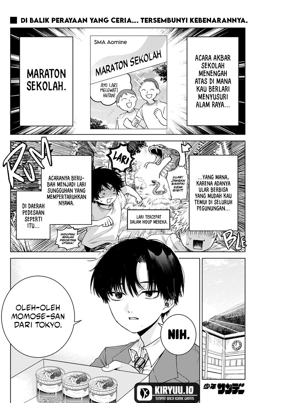 Halaman 3 dari Momose Akira no Hatsukoi Hatan-chuu. Chapter 23