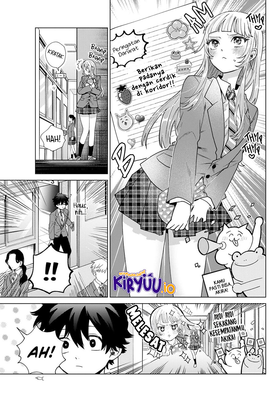 Halaman 8 dari Momose Akira no Hatsukoi Hatan-chuu. Chapter 23
