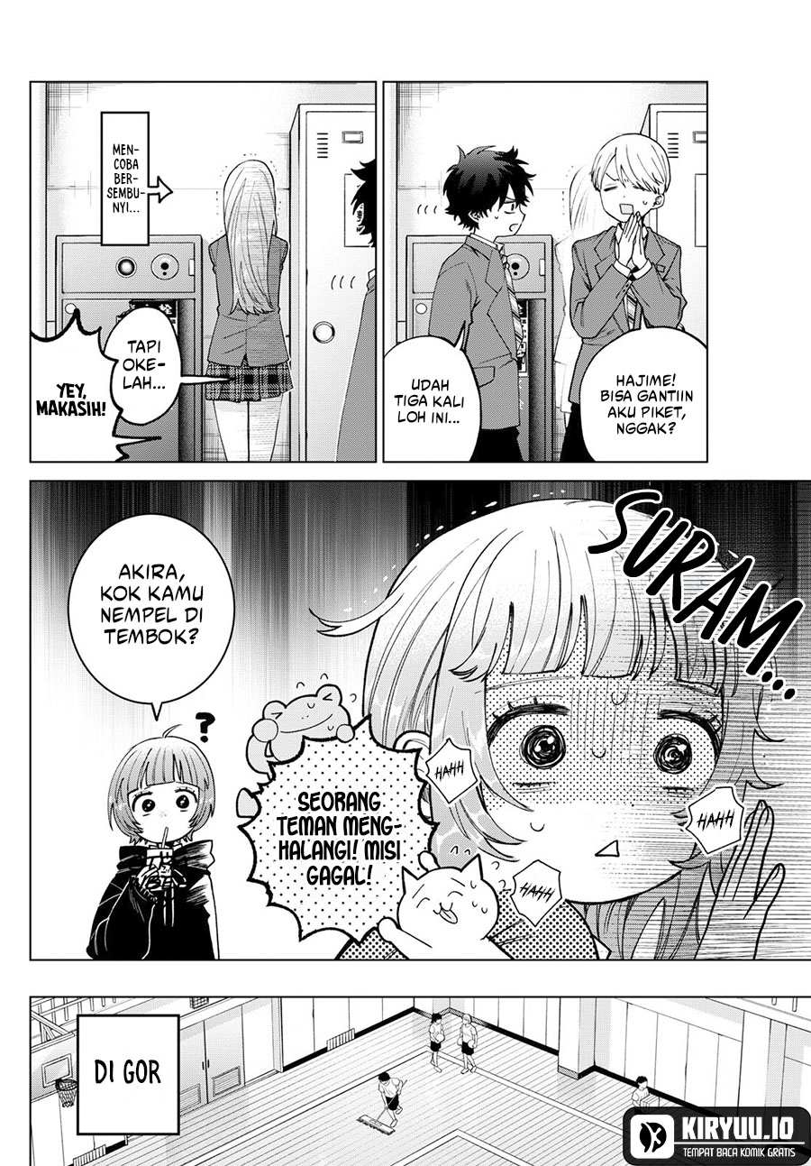 Halaman 9 dari Momose Akira no Hatsukoi Hatan-chuu. Chapter 23