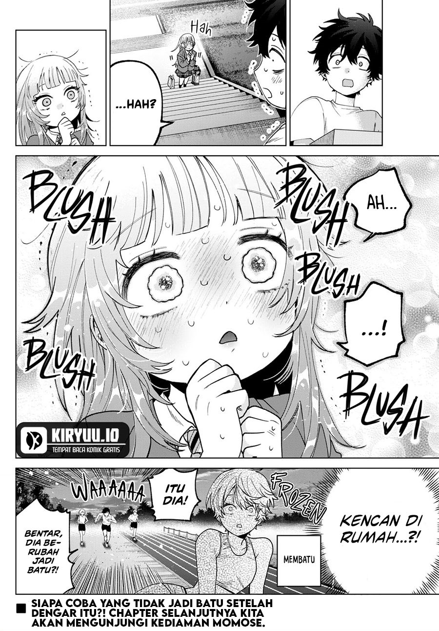 Halaman 19 dari Momose Akira no Hatsukoi Hatan-chuu. Chapter 27
