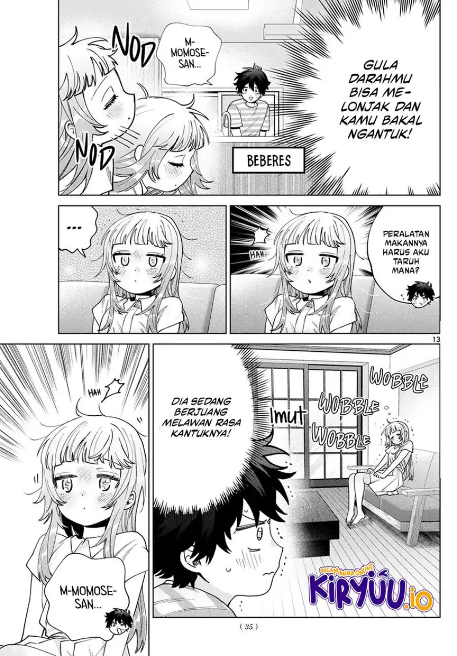 Halaman 13 dari Momose Akira no Hatsukoi Hatan-chuu. Chapter 29