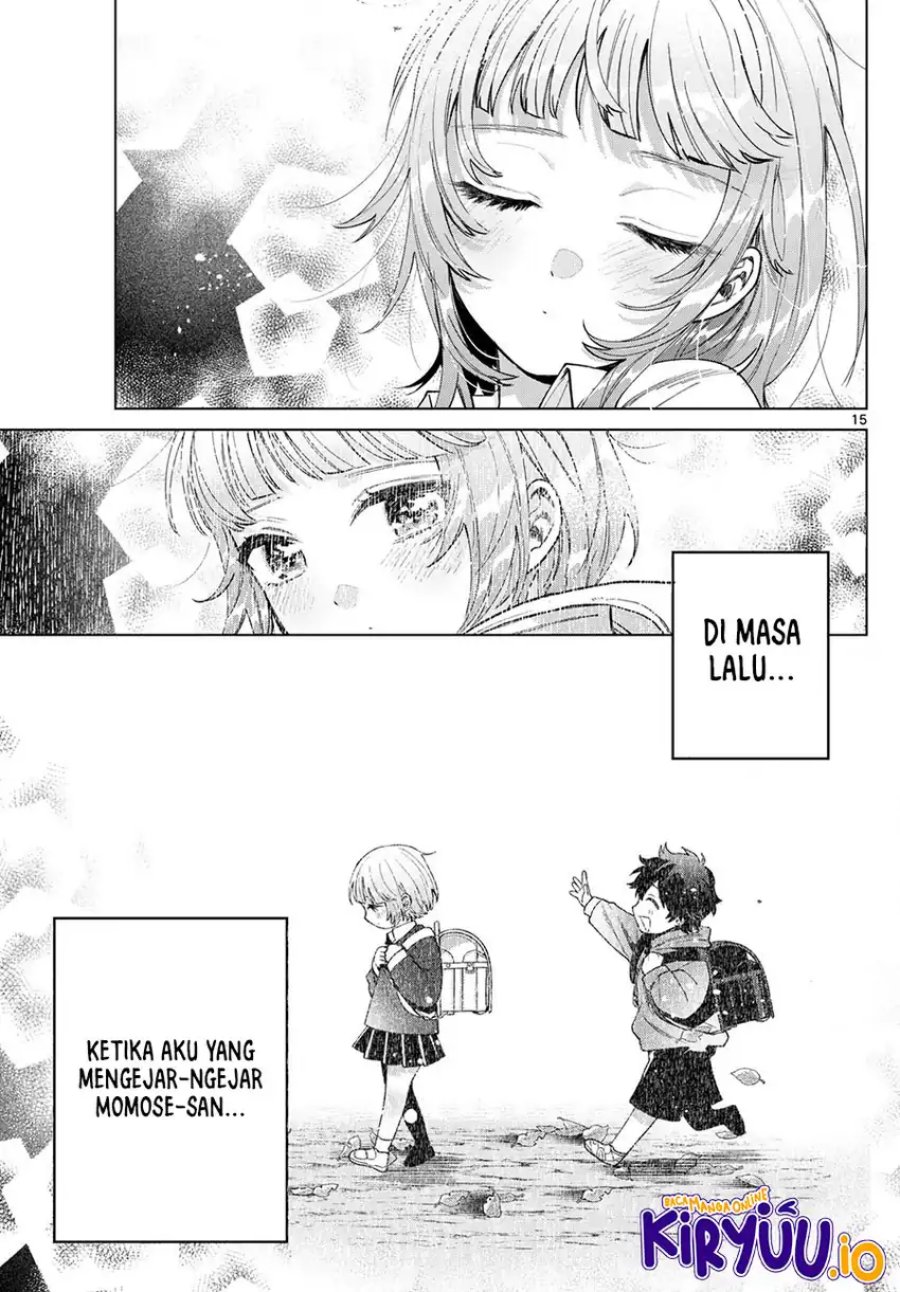 Halaman 15 dari Momose Akira no Hatsukoi Hatan-chuu. Chapter 29