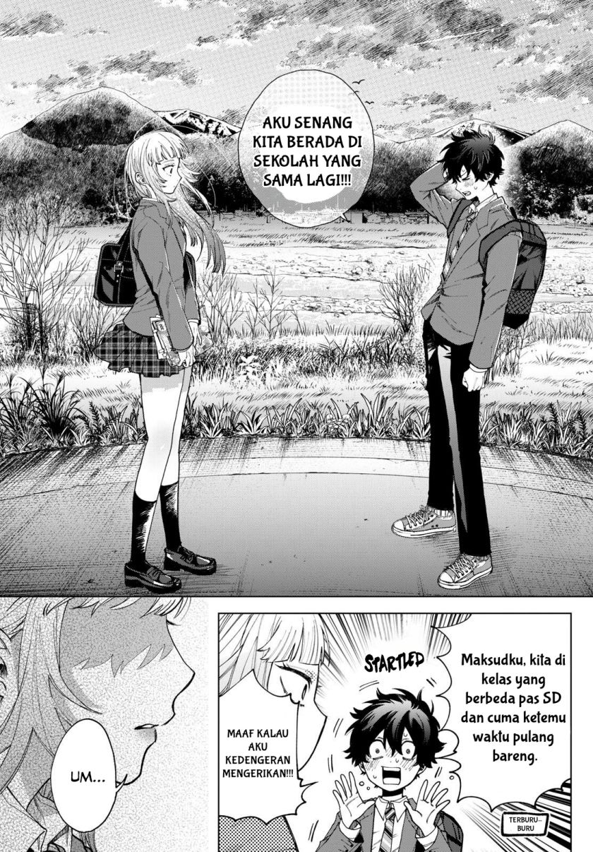 Halaman 17 dari Momose Akira no Hatsukoi Hatan-chuu. Chapter 3