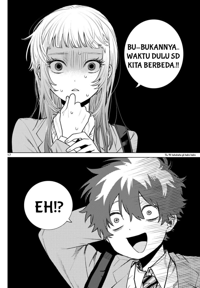 Halaman 18 dari Momose Akira no Hatsukoi Hatan-chuu. Chapter 3