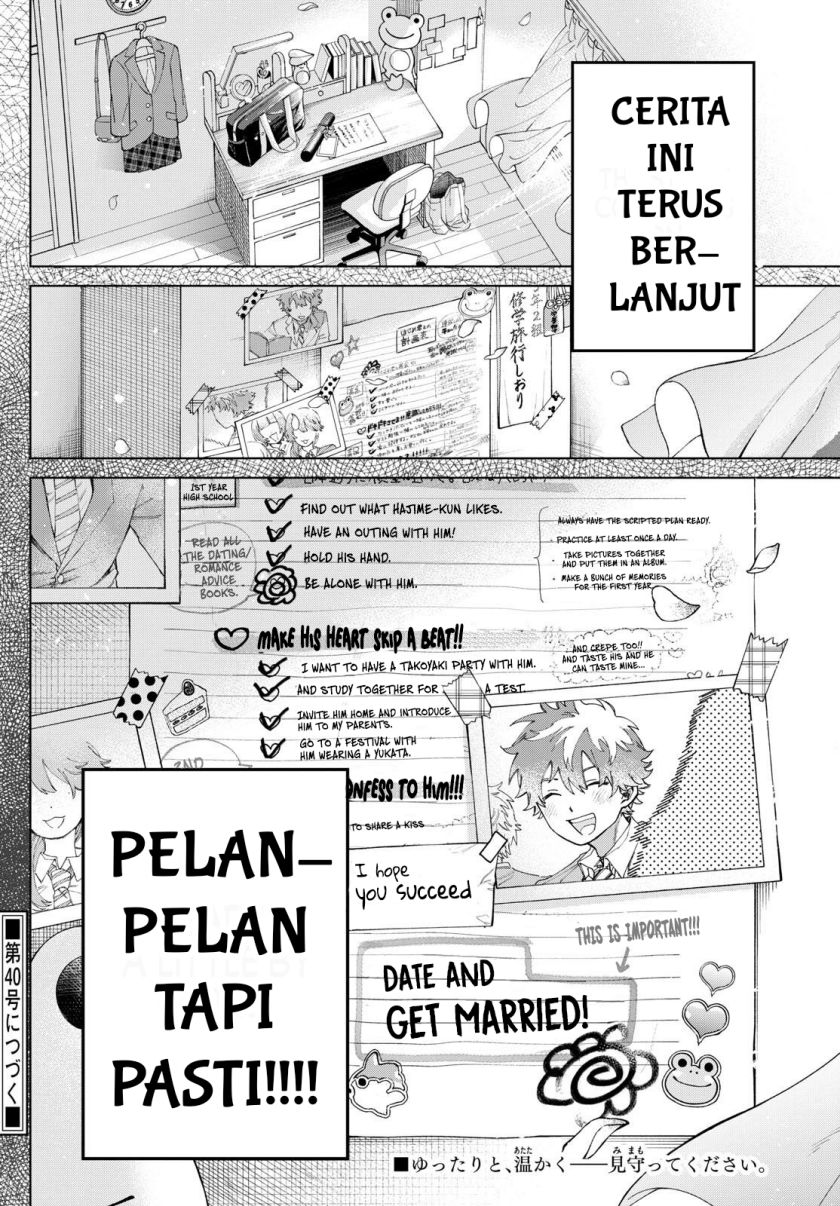 Halaman 30 dari Momose Akira no Hatsukoi Hatan-chuu. Chapter 3