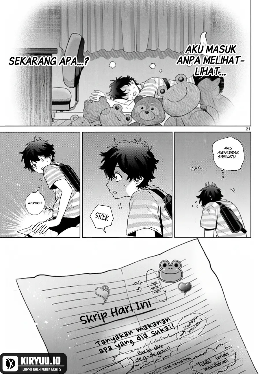 Halaman 22 dari Momose Akira no Hatsukoi Hatan-chuu. Chapter 30
