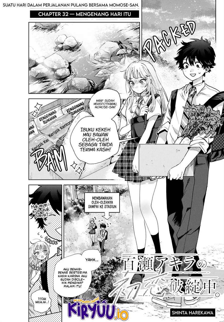 Halaman 2 dari Momose Akira no Hatsukoi Hatan-chuu. Chapter 32