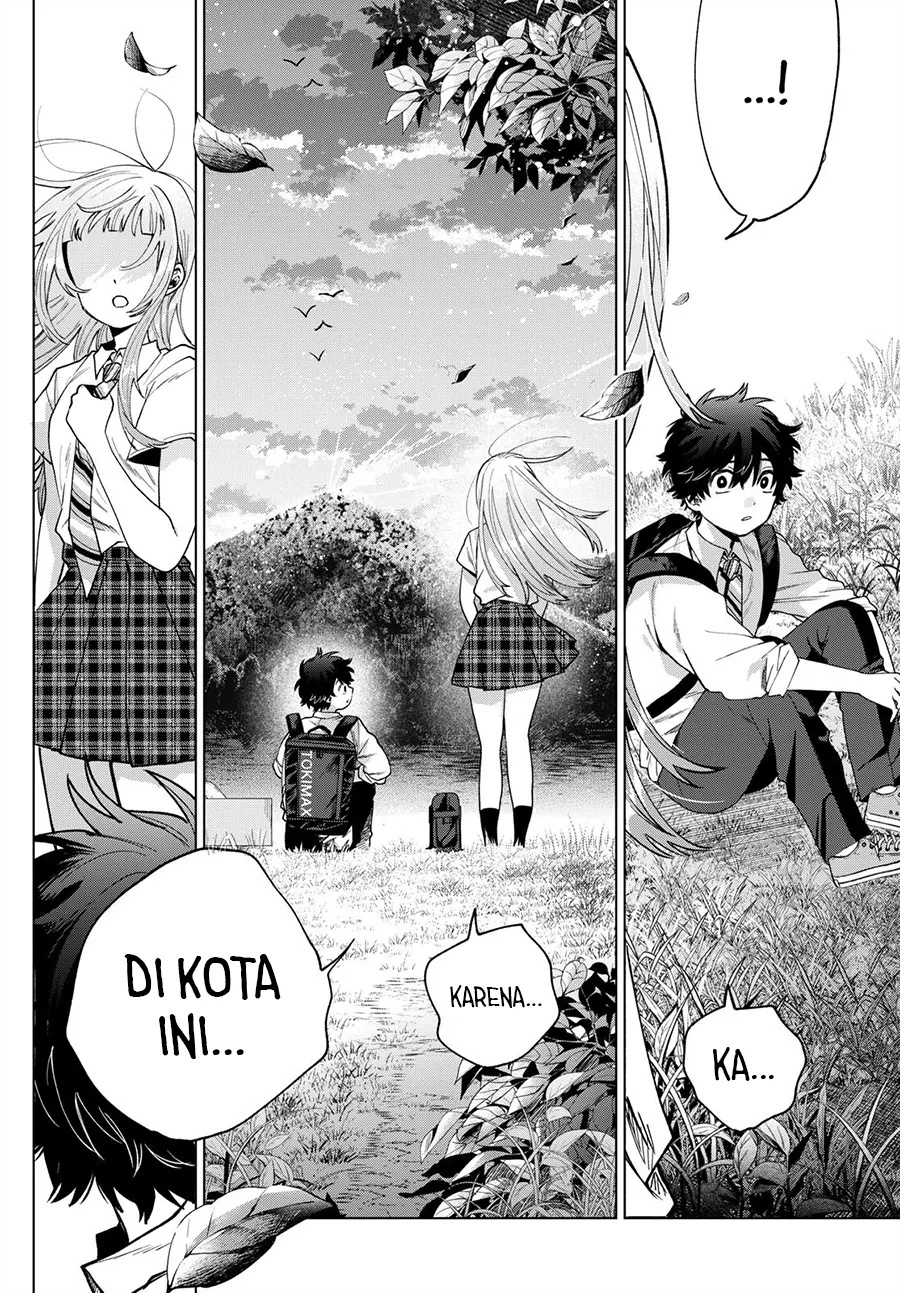 Halaman 21 dari Momose Akira no Hatsukoi Hatan-chuu. Chapter 32