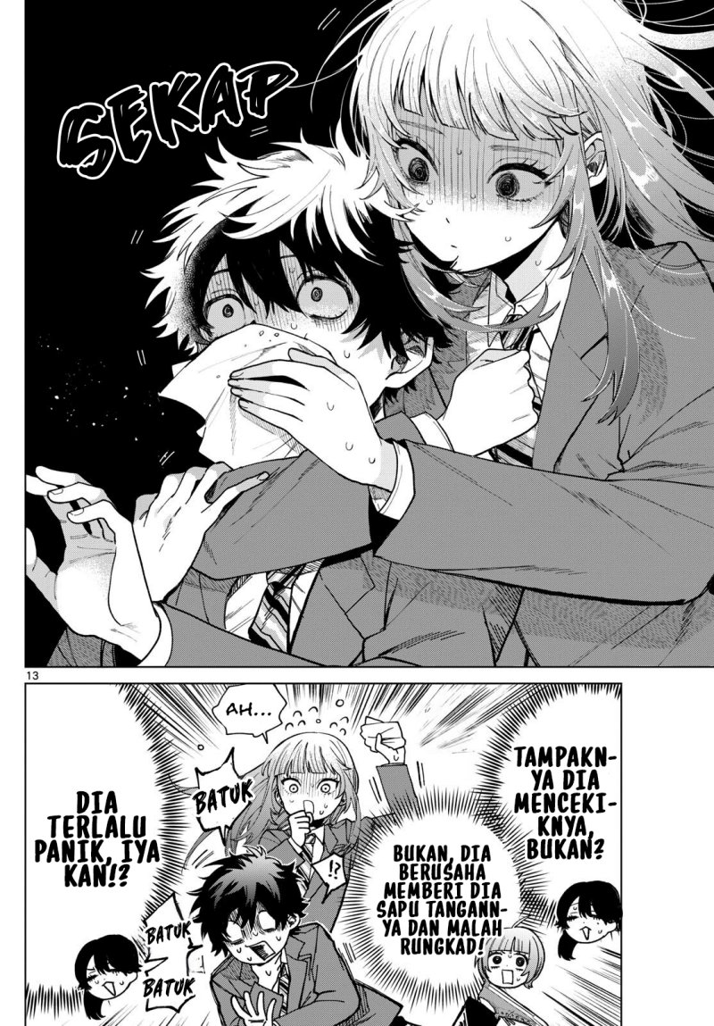 Halaman 14 dari Momose Akira no Hatsukoi Hatan-chuu. Chapter 5