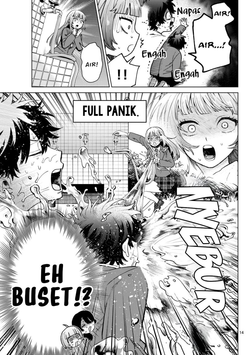 Halaman 15 dari Momose Akira no Hatsukoi Hatan-chuu. Chapter 5