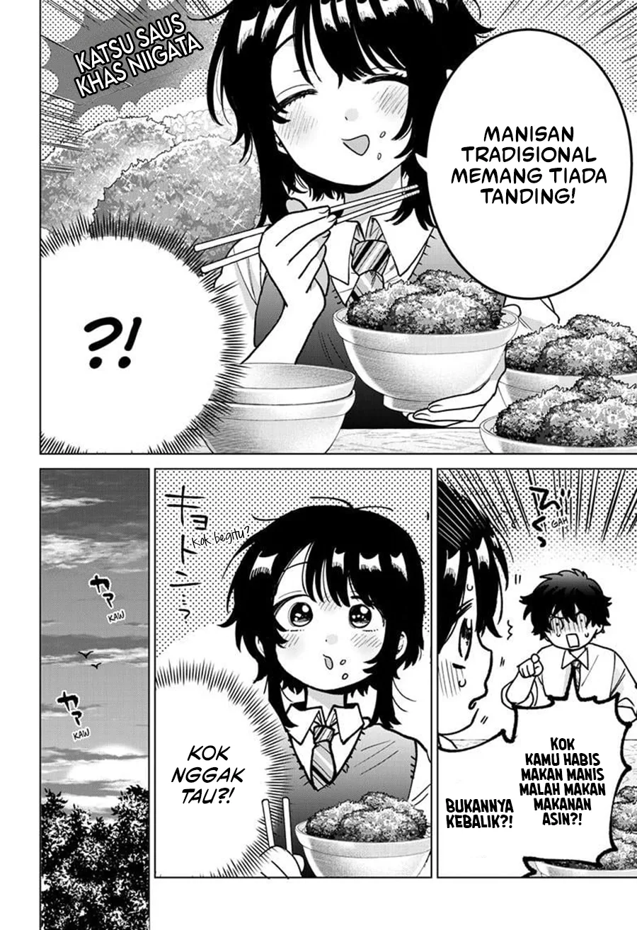 Halaman 17 dari Momose Akira no Hatsukoi Hatan-chuu. Chapter 52