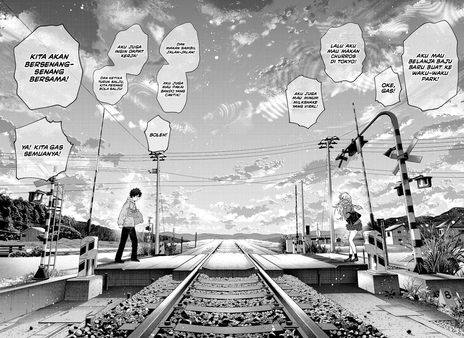 Halaman 17 dari Momose Akira no Hatsukoi Hatan-chuu. Chapter 66