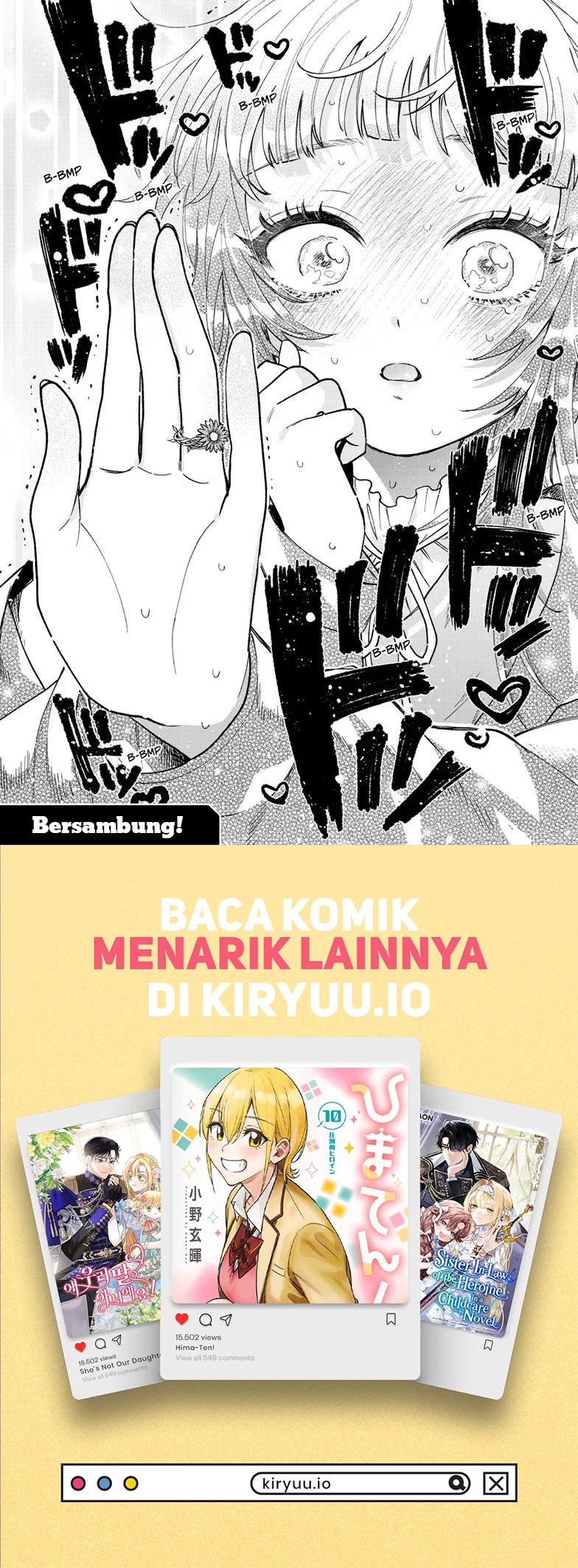 Halaman 23 dari Momose Akira no Hatsukoi Hatan-chuu. Chapter 69