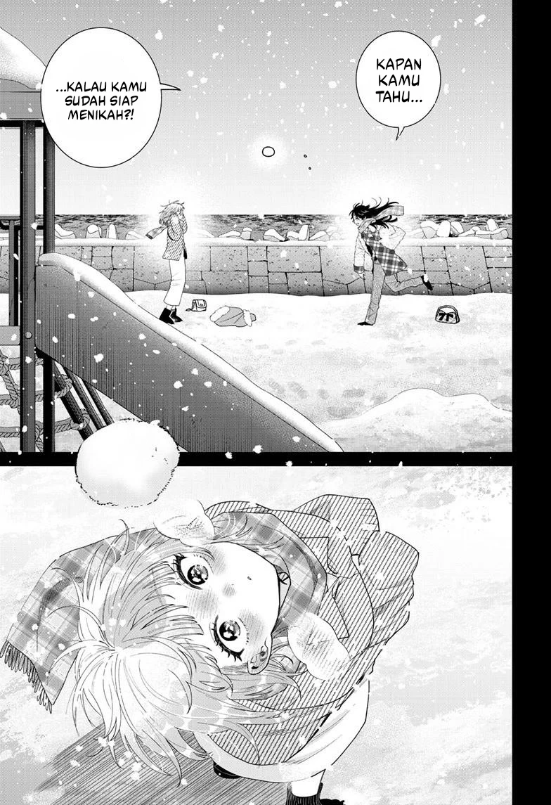 Halaman 16 dari Momose Akira no Hatsukoi Hatan-chuu. Chapter 72