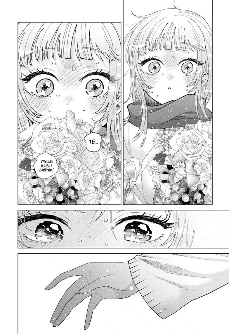 Halaman 16 dari Momose Akira no Hatsukoi Hatan-chuu. Chapter 75