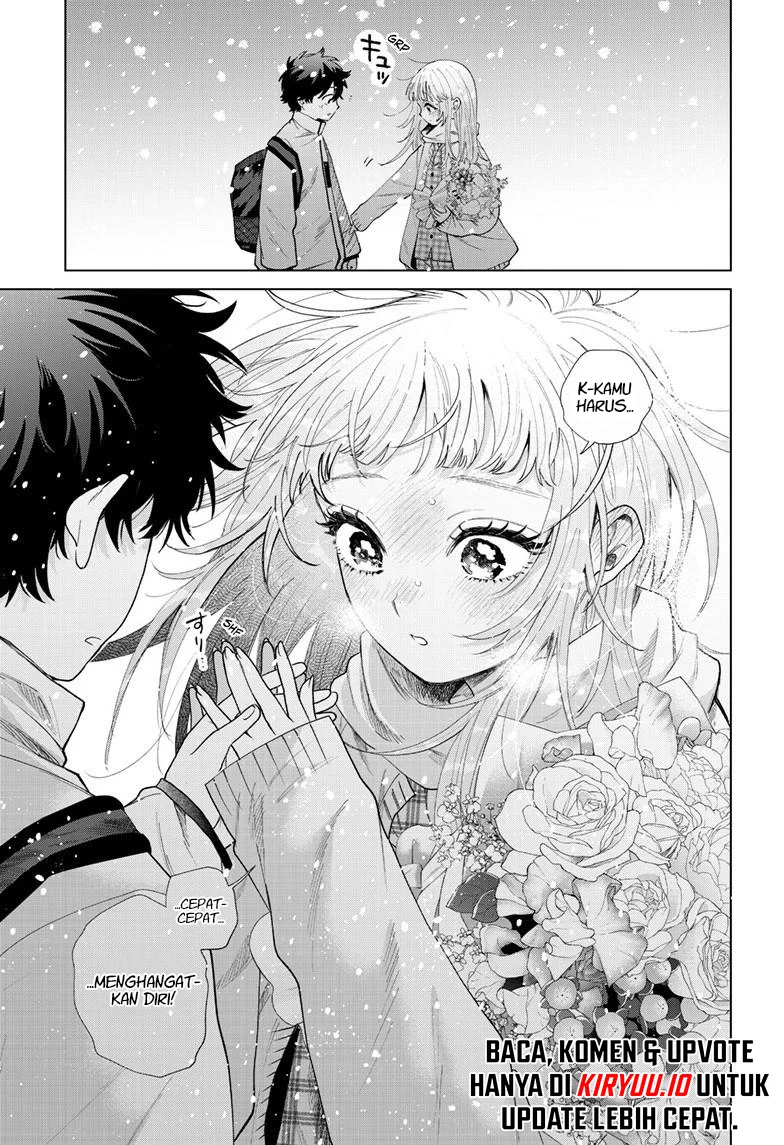 Halaman 17 dari Momose Akira no Hatsukoi Hatan-chuu. Chapter 75