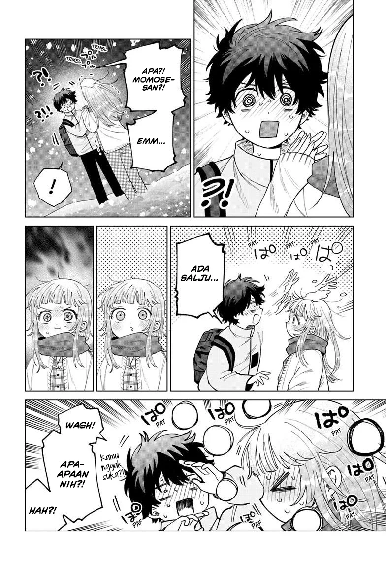 Halaman 18 dari Momose Akira no Hatsukoi Hatan-chuu. Chapter 75