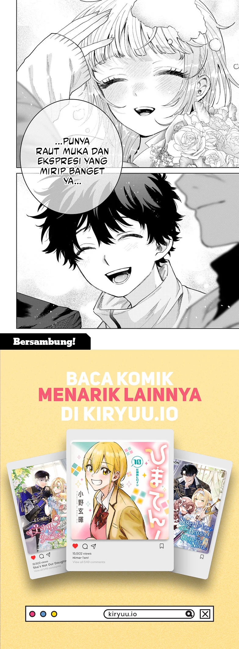 Halaman 22 dari Momose Akira no Hatsukoi Hatan-chuu. Chapter 75