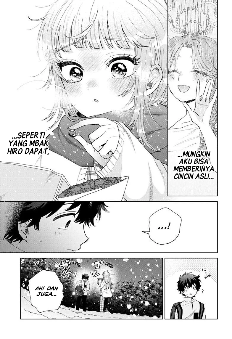 Halaman 9 dari Momose Akira no Hatsukoi Hatan-chuu. Chapter 75