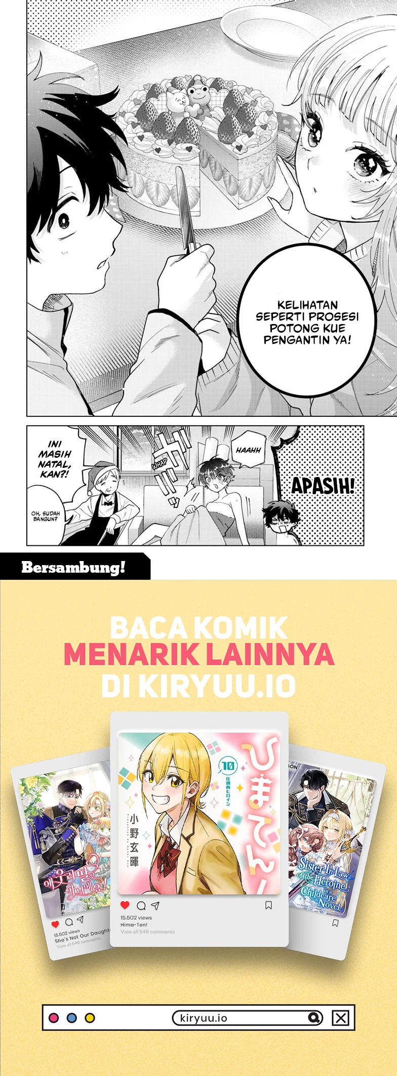 Halaman 21 dari Momose Akira no Hatsukoi Hatan-chuu. Chapter 76