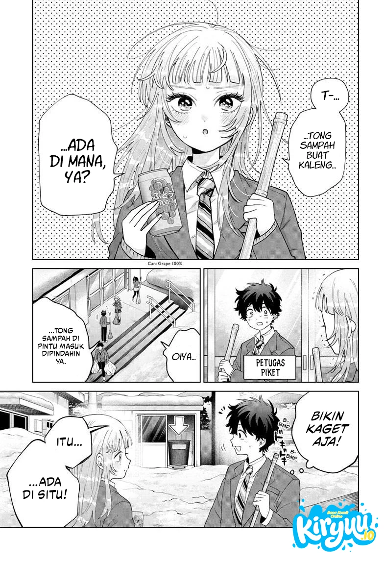 Halaman 14 dari Momose Akira no Hatsukoi Hatan-chuu. Chapter 77