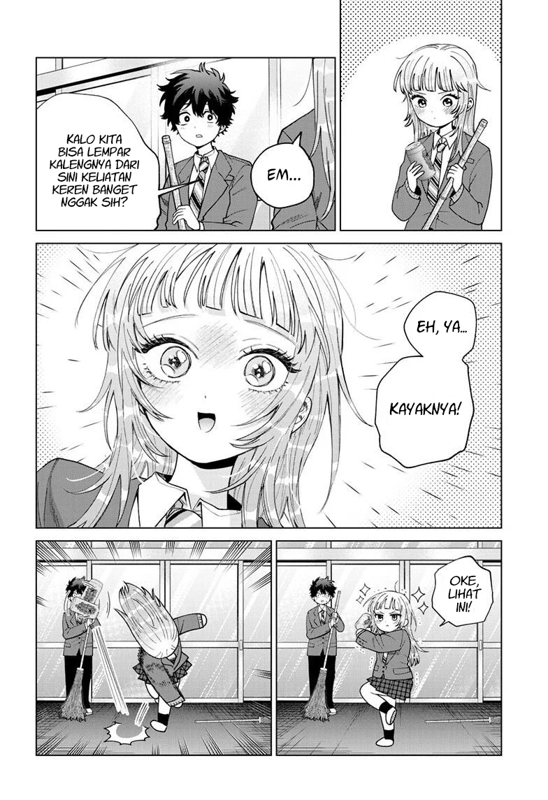 Halaman 15 dari Momose Akira no Hatsukoi Hatan-chuu. Chapter 77
