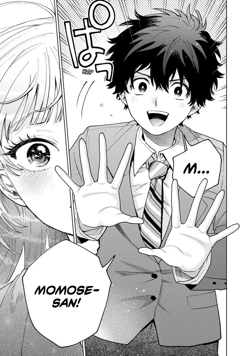 Halaman 18 dari Momose Akira no Hatsukoi Hatan-chuu. Chapter 77