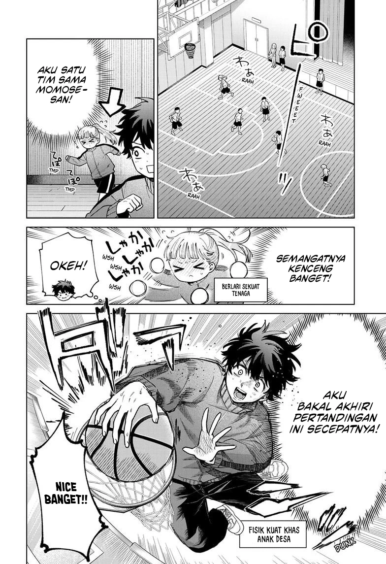 Halaman 9 dari Momose Akira no Hatsukoi Hatan-chuu. Chapter 77