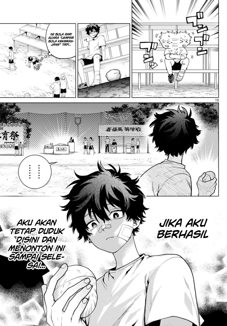 Halaman 16 dari Momose Akira no Hatsukoi Hatan-chuu. Chapter 8