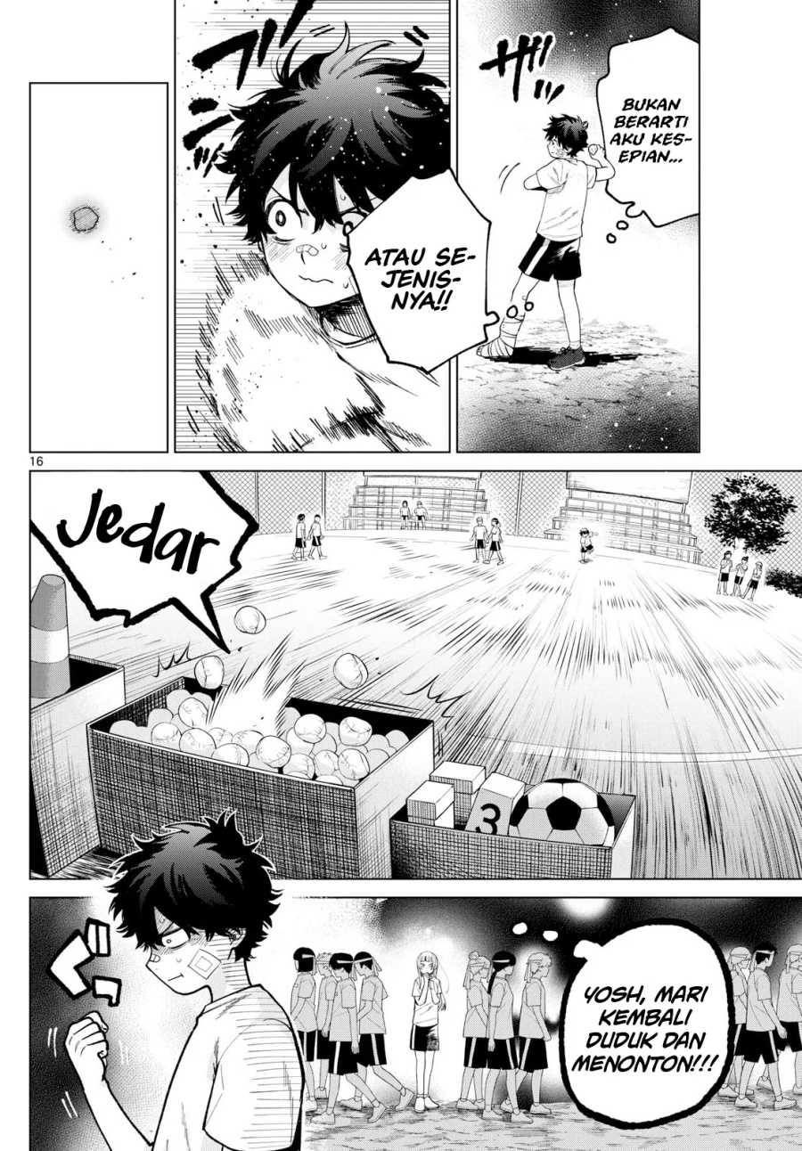 Halaman 17 dari Momose Akira no Hatsukoi Hatan-chuu. Chapter 8