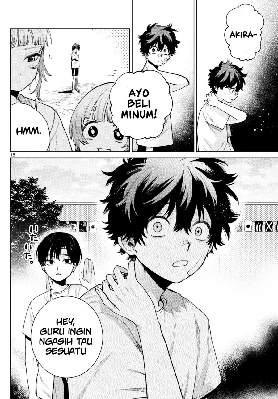 Halaman 19 dari Momose Akira no Hatsukoi Hatan-chuu. Chapter 8