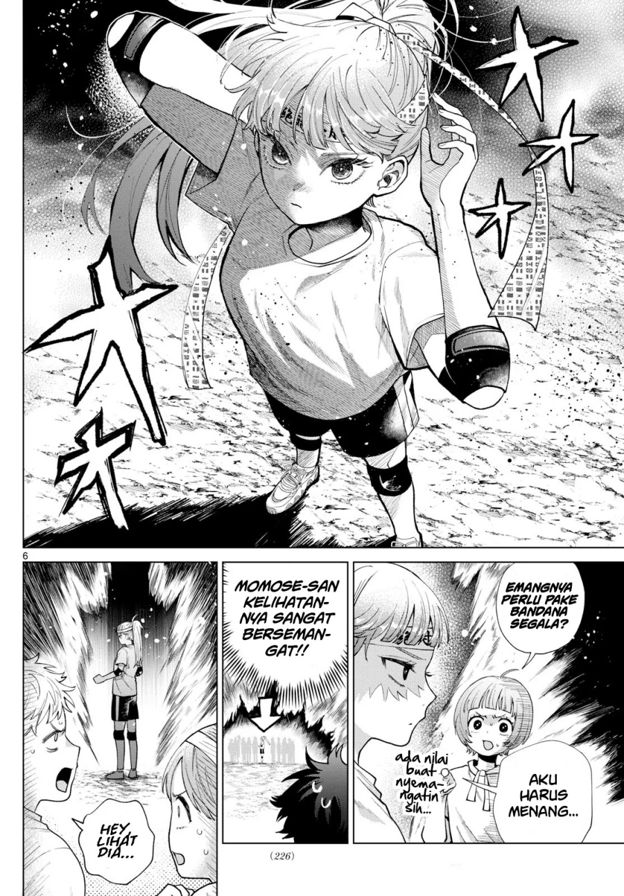 Halaman 7 dari Momose Akira no Hatsukoi Hatan-chuu. Chapter 8