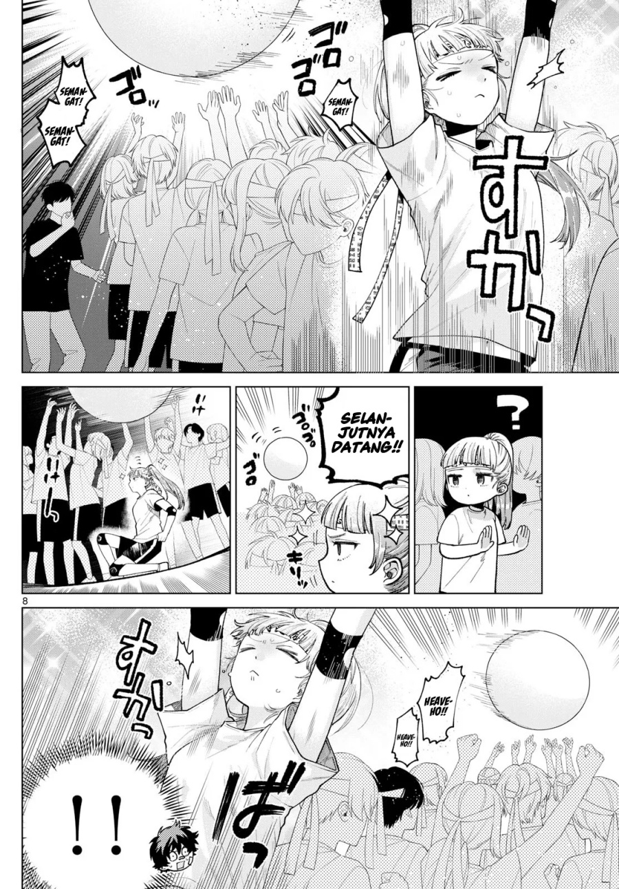 Halaman 9 dari Momose Akira no Hatsukoi Hatan-chuu. Chapter 8