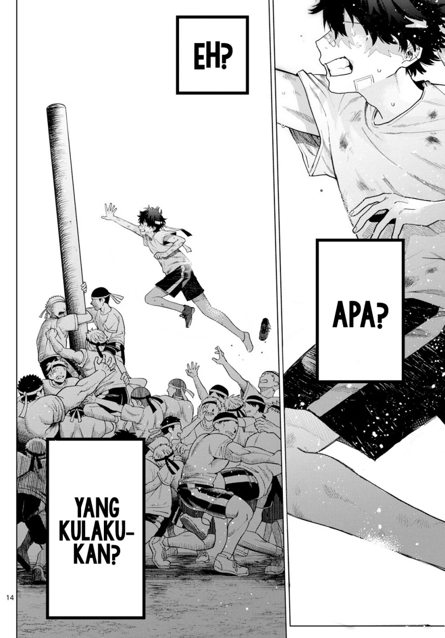 Halaman 15 dari Momose Akira no Hatsukoi Hatan-chuu. Chapter 9