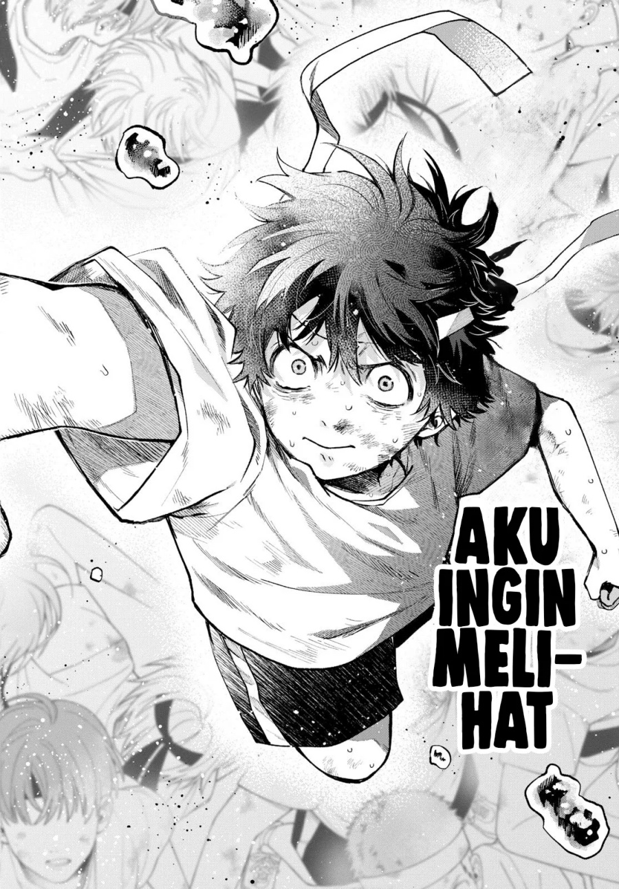 Halaman 17 dari Momose Akira no Hatsukoi Hatan-chuu. Chapter 9