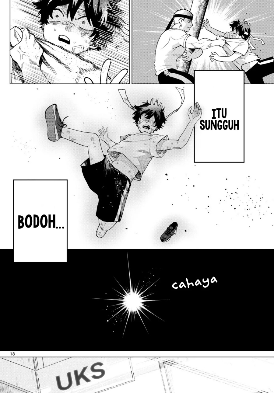 Halaman 19 dari Momose Akira no Hatsukoi Hatan-chuu. Chapter 9