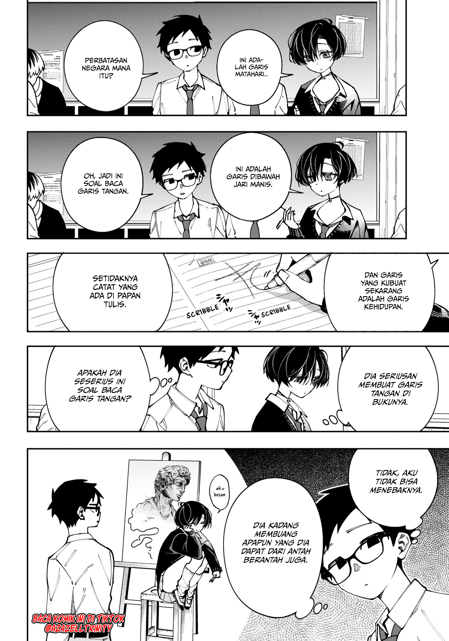 Halaman 11 dari Morino-san Darugaramu Chapter 1