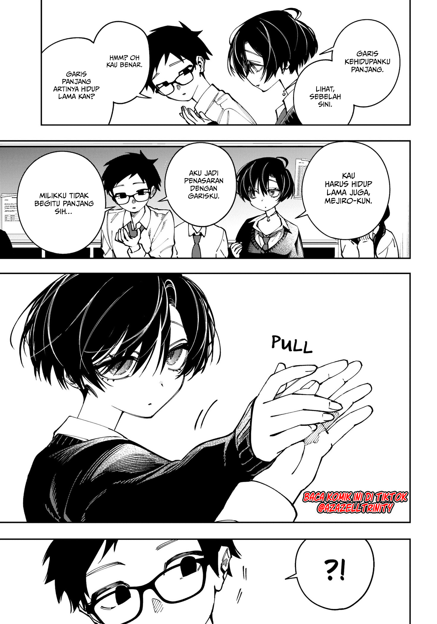 Halaman 12 dari Morino-san Darugaramu Chapter 1