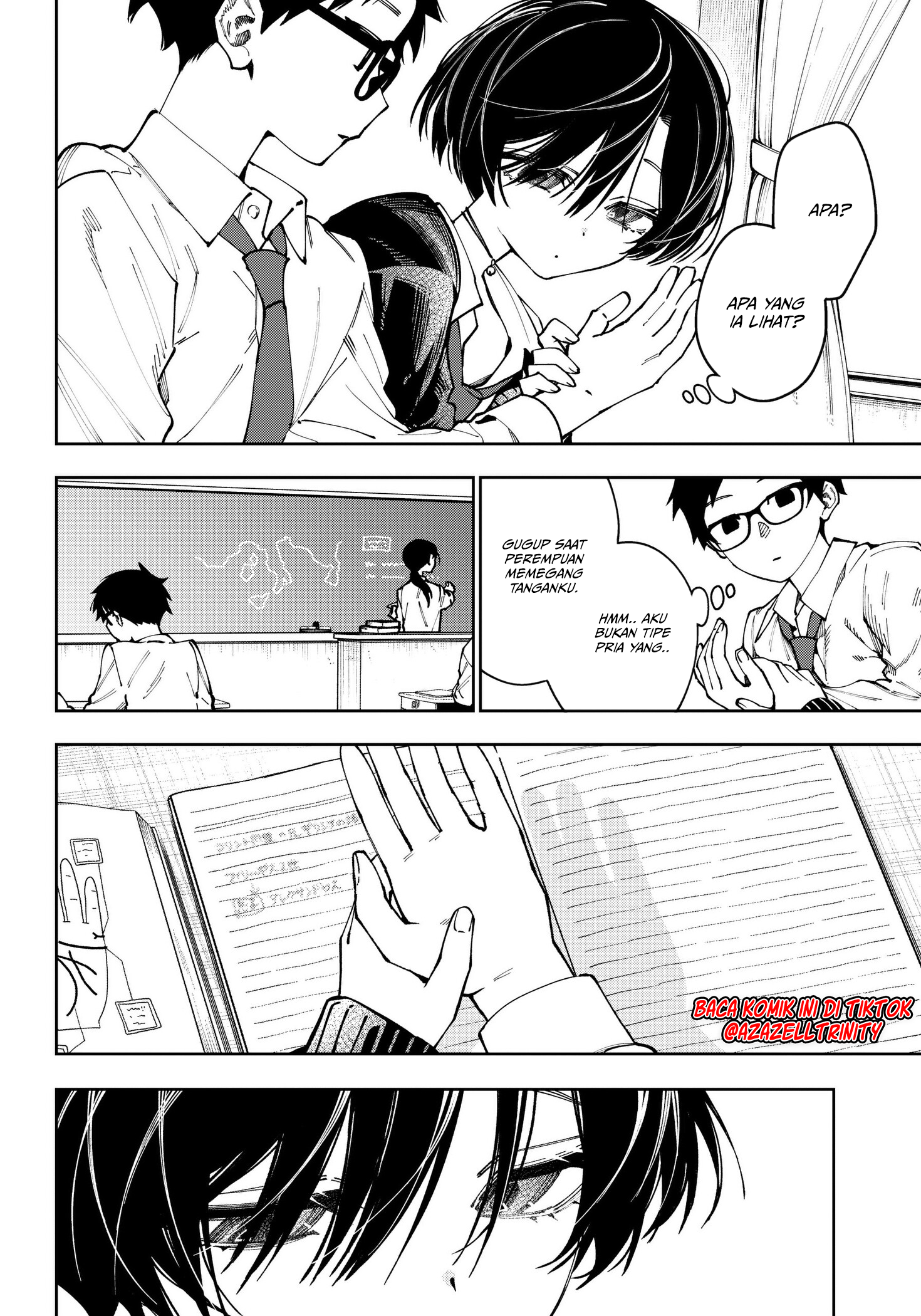 Halaman 13 dari Morino-san Darugaramu Chapter 1