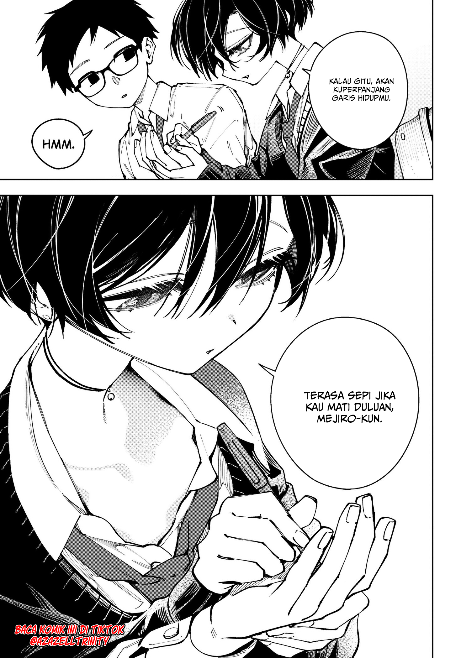 Halaman 14 dari Morino-san Darugaramu Chapter 1