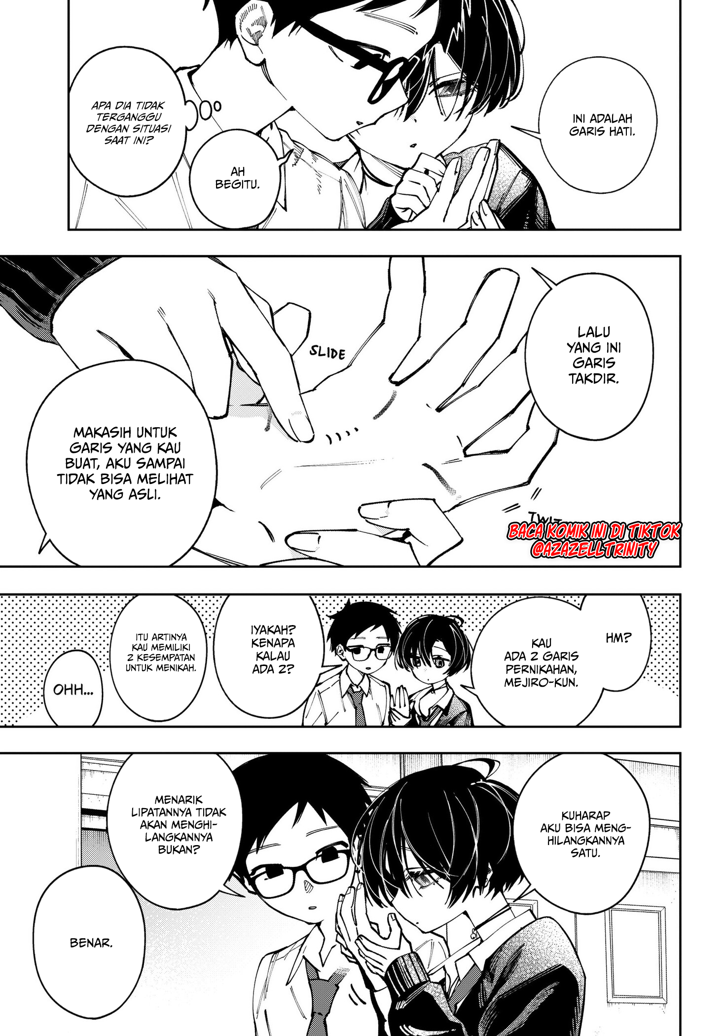 Halaman 16 dari Morino-san Darugaramu Chapter 1