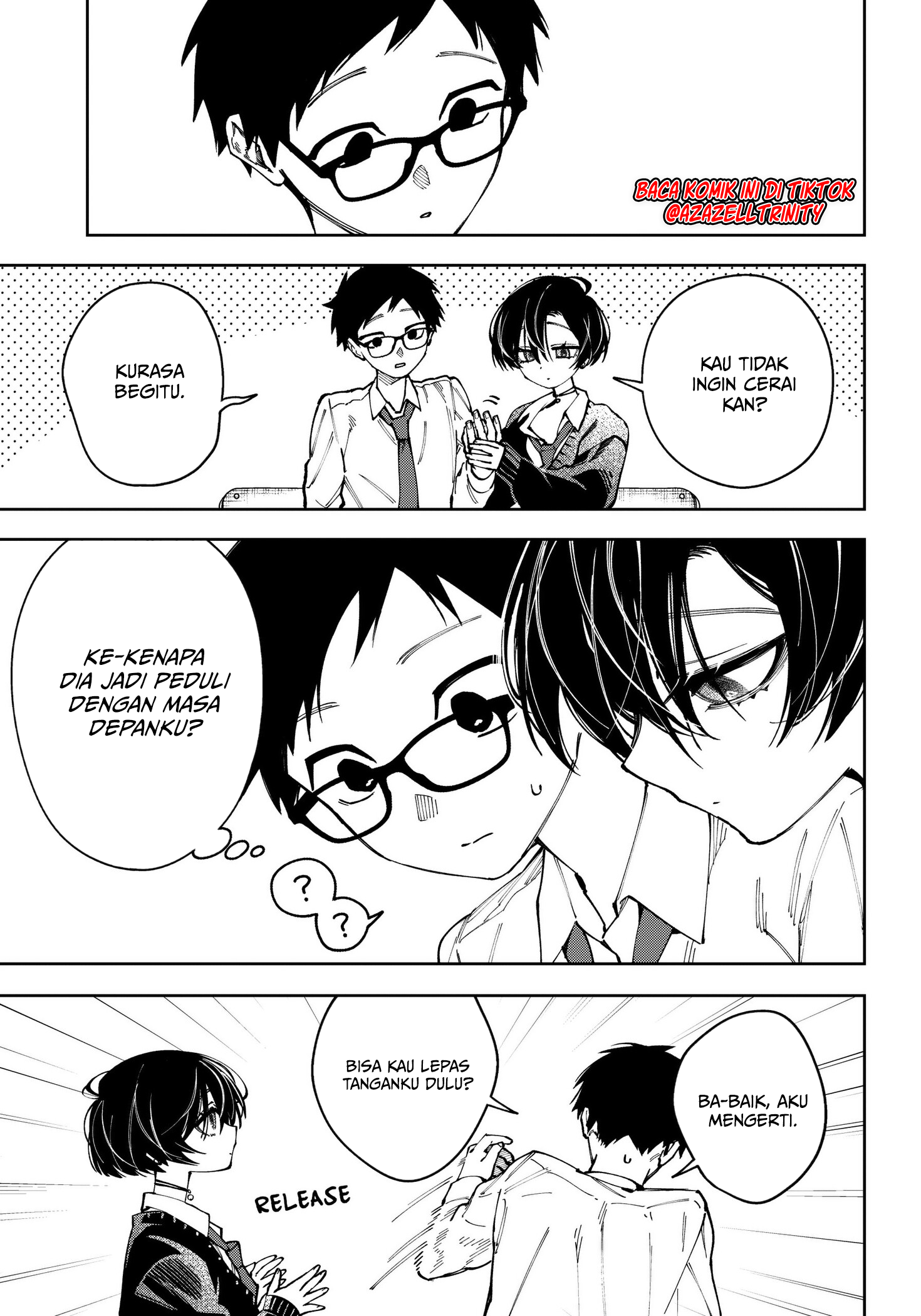 Halaman 18 dari Morino-san Darugaramu Chapter 1