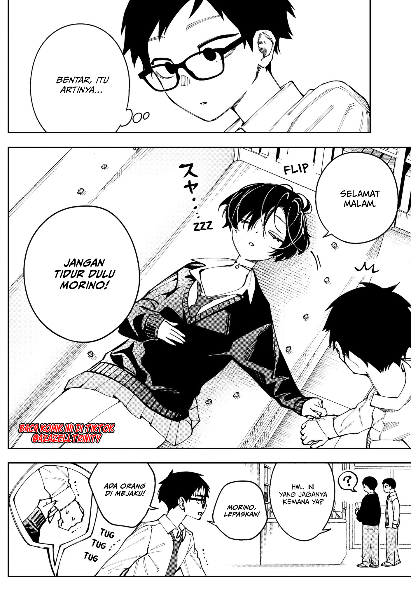 Halaman 11 dari Morino-san Darugaramu Chapter 2
