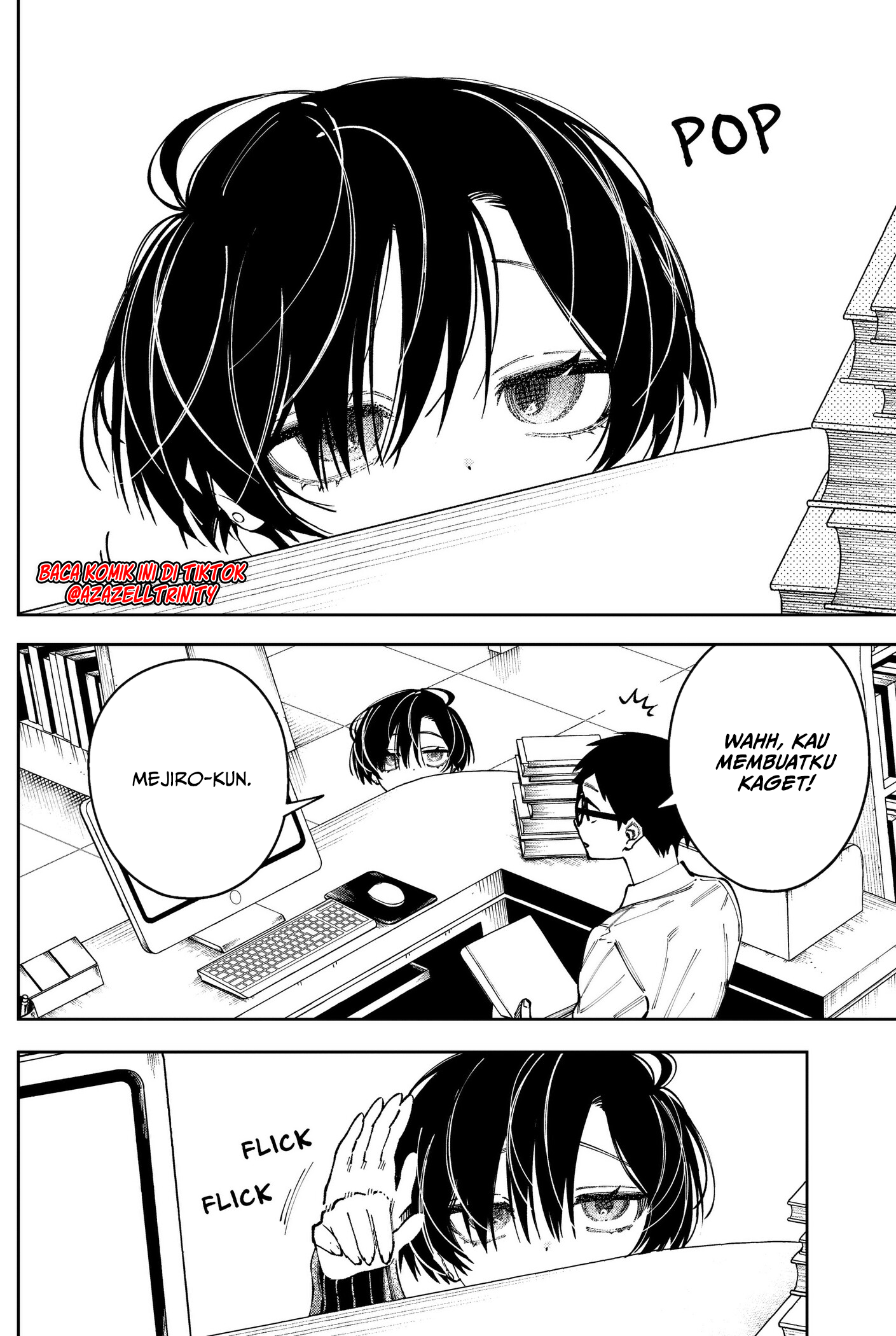 Halaman 7 dari Morino-san Darugaramu Chapter 2