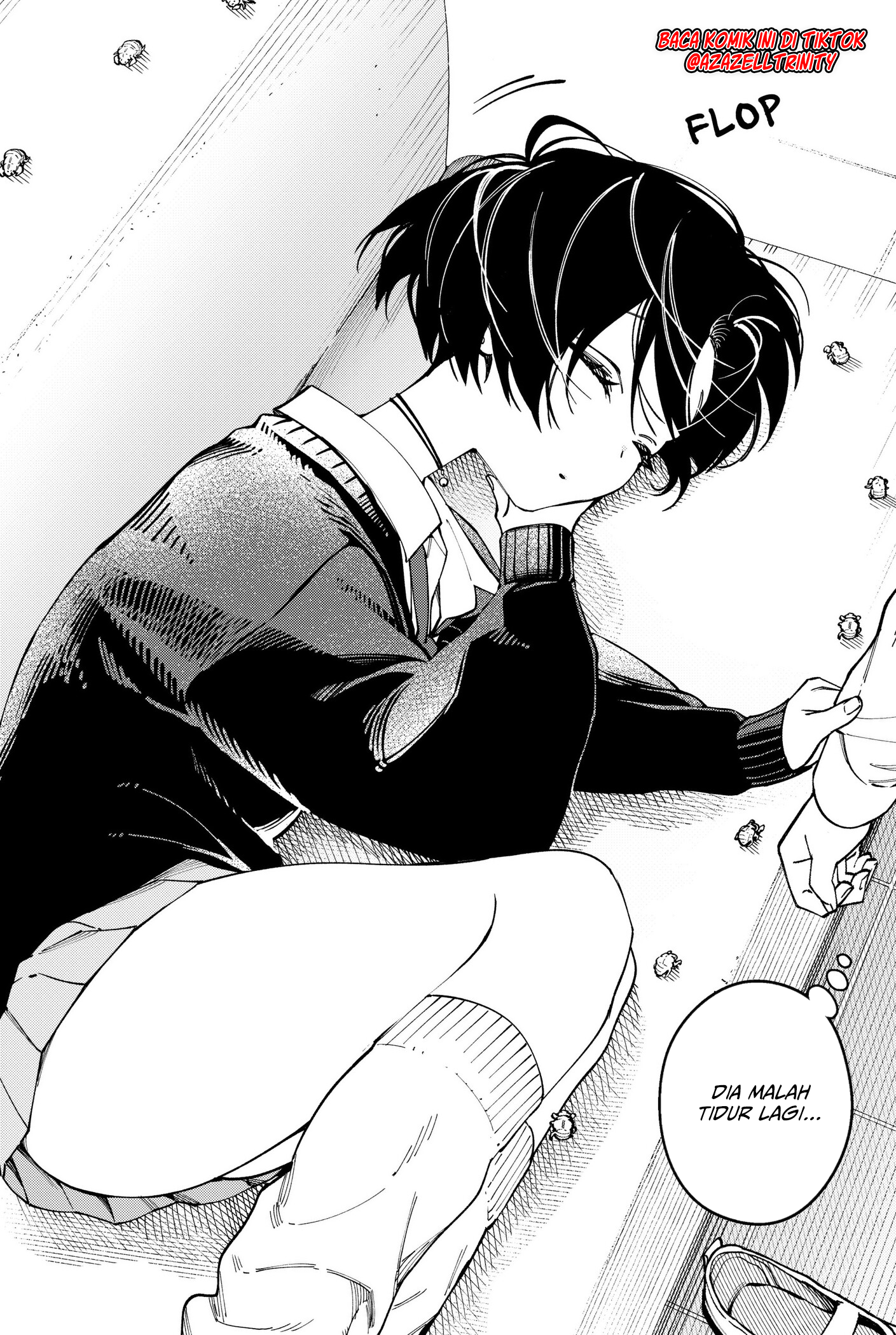 Halaman 9 dari Morino-san Darugaramu Chapter 2