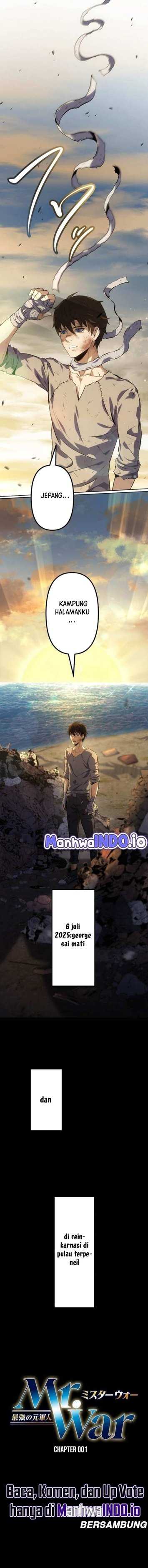 Halaman 17 dari Mr.War -Saikyou no Moto Gunjin- Chapter 1