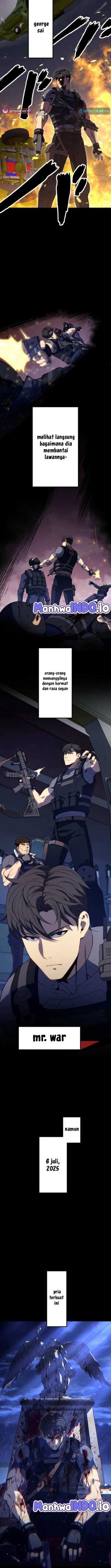 Halaman 2 dari Mr.War -Saikyou no Moto Gunjin- Chapter 1