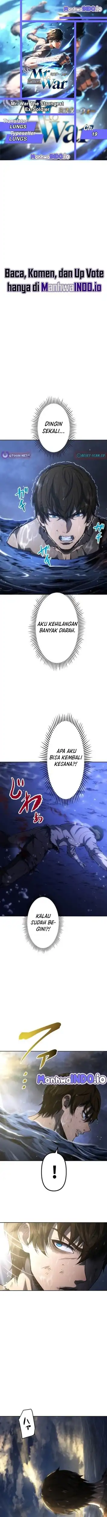 Halaman 1 dari Mr.War -Saikyou no Moto Gunjin- Chapter 19