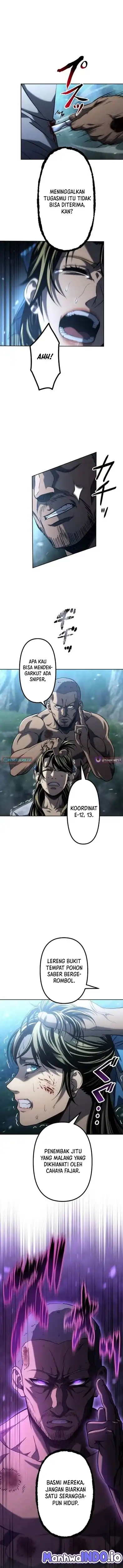 Halaman 12 dari Mr.War -Saikyou no Moto Gunjin- Chapter 22